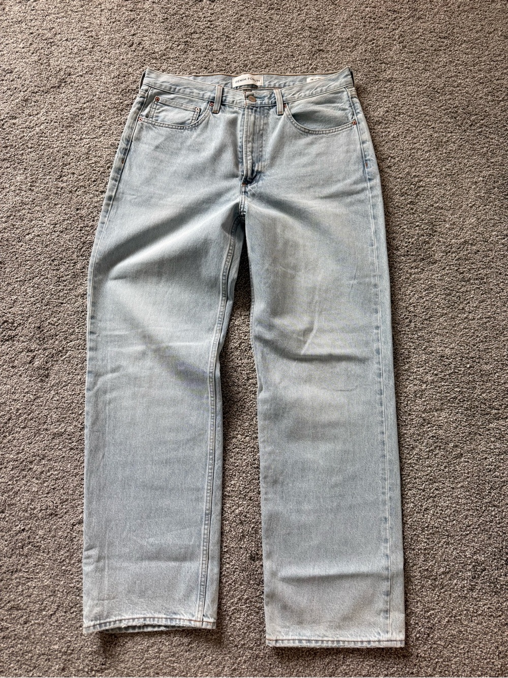 Denim Forum The '90s Iggy Lo-Rise Baggy Jean (30)